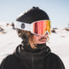 Delayon Eyewear Ridge White red left