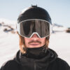 Delayon eyewear Ridge White Black front